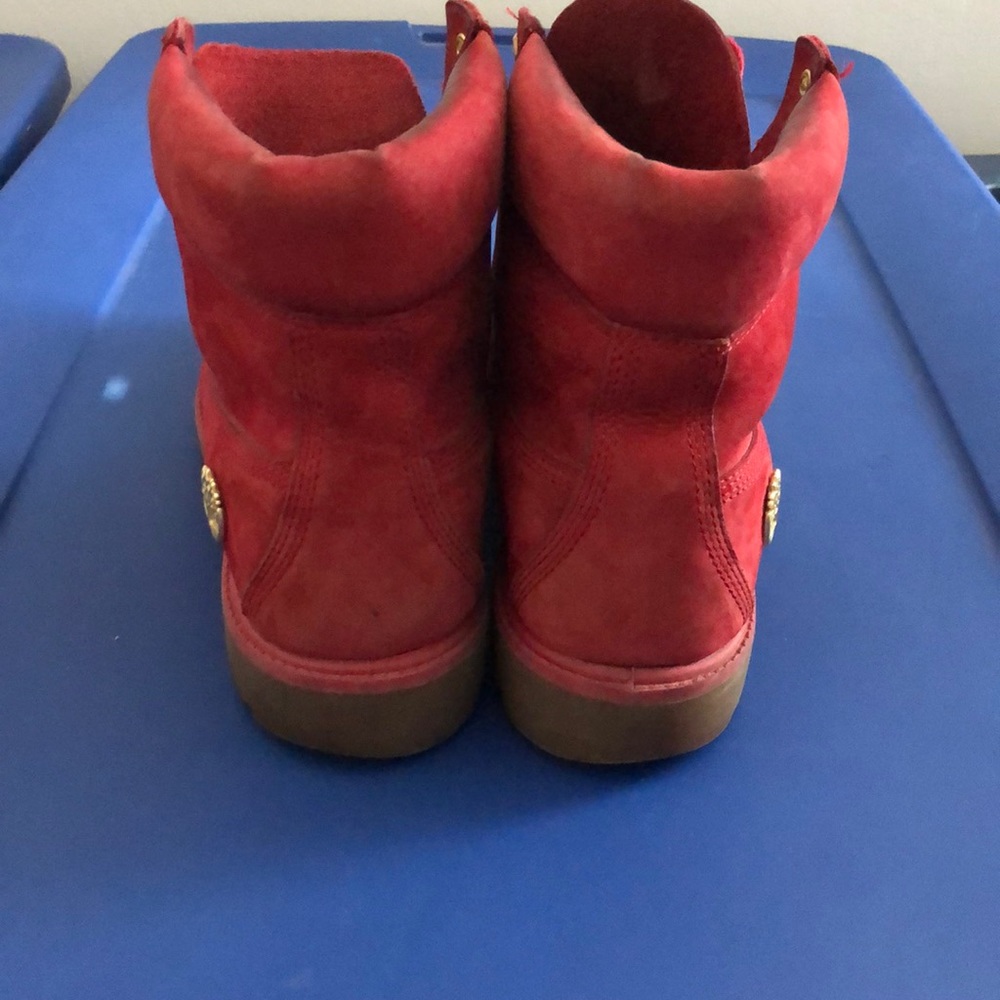 Limited edition Red Timberlands - Picture 2 of 5